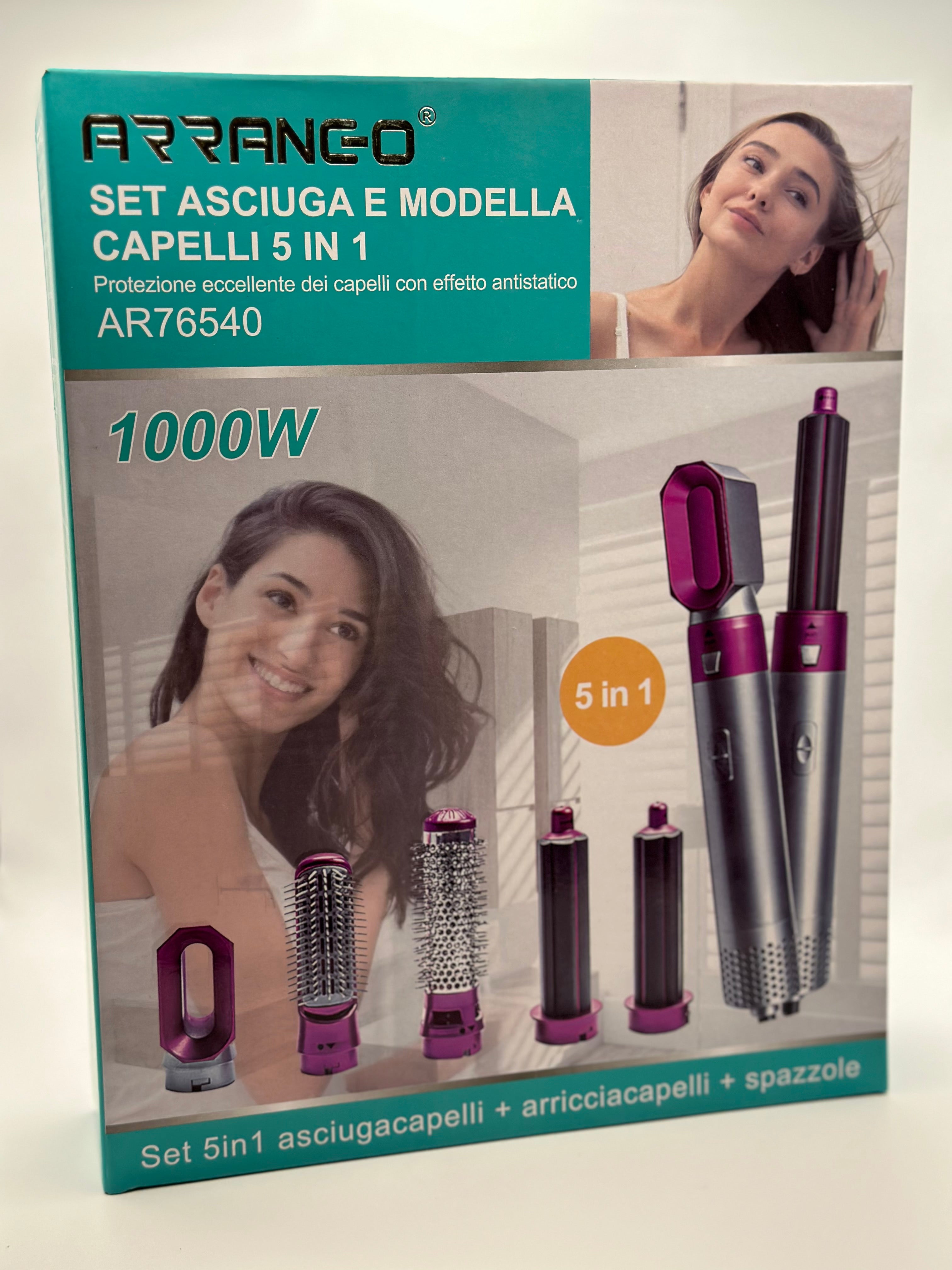 HairPerfection™ per i tuoi Capelli Multistyler 5 Combinazioni in 1